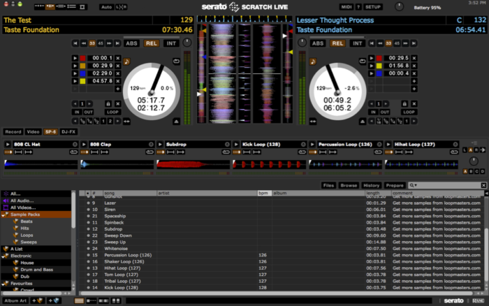 virtual dj 8 skins serato